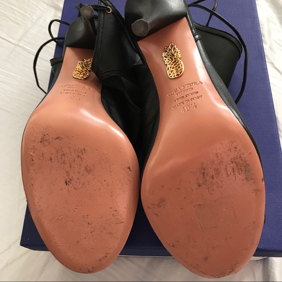 AQUAZZURA SEXY THING 105 HEEL - Picture 8 of 8